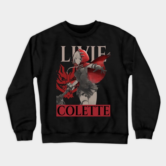 God Eater Livie Colette Crewneck Sweatshirt by TheDressCodes